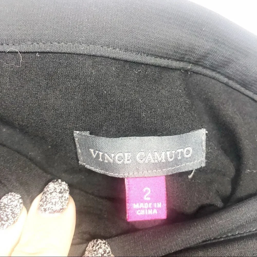 VINCE CAMUTO | Black to Pink Ombré Maxi Skirt Sz 2